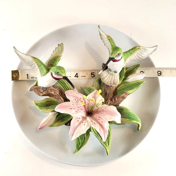 Seymour Mann Hummingbird Plate 1995 Mario Bernini Connoisseur 15303/25000 - Picture 14 of 15